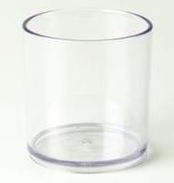 Picture of PLASTIC STACKABLE TUMBLER BEAKER in White.