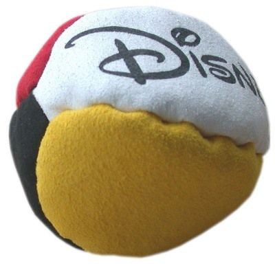 Picture of 4 PANEL SUEDE FOOTBAG HACKY SACK.