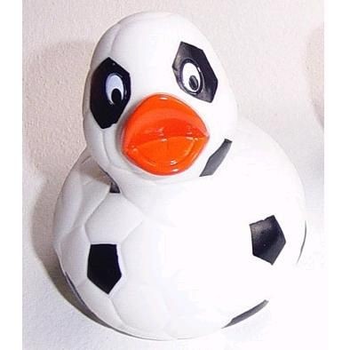 Picture of FOOTBALL RUBBER DUCK.