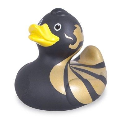 Picture of BLACK RUBBER DUCK.