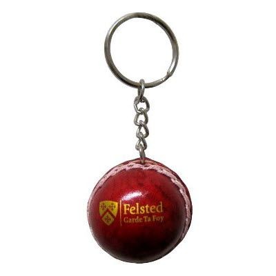 Picture of CRICKET BALL KEYRING.