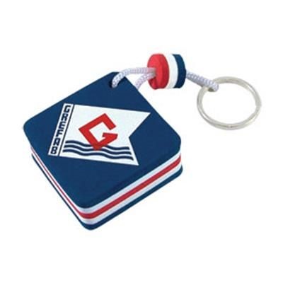 Picture of SQUARE SHAPE EVA KEYRING CHAIN.