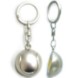 Picture of METAL TENNIS BALL KEYRING in Silver
