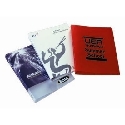 Picture of RING BINDER in Frosted Clear Transparent or White.