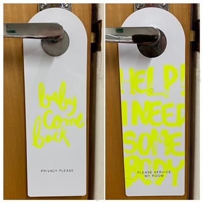 Picture of PVC DOOR HANGER