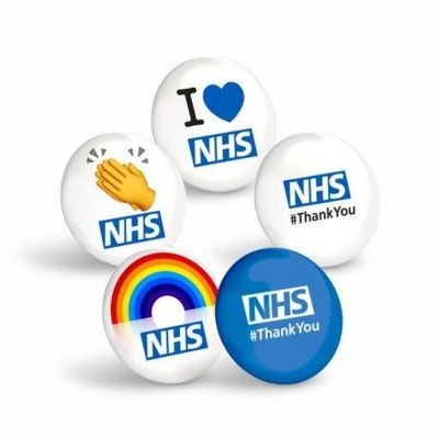 Picture of THANK YOU NHS BADGE.