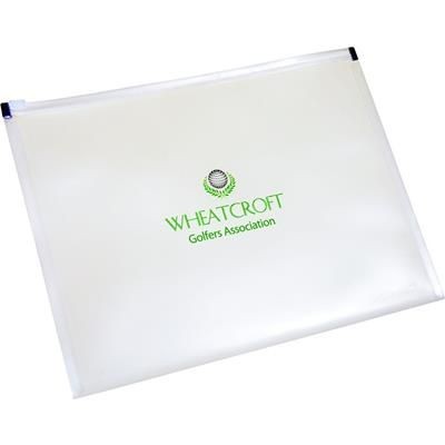 Picture of A5 ZIPPER WALLET in Gloss Clear Transparent