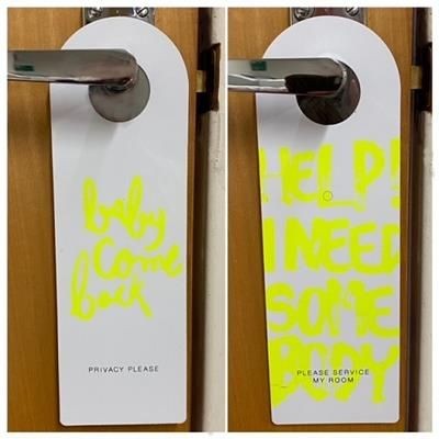 Picture of PVC DOOR HANGER