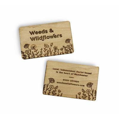 Picture of WOOD BUSINESS CARD