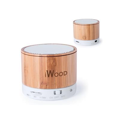 Picture of BAILEY BAMBOO BLUETOOTH SPEAKER.