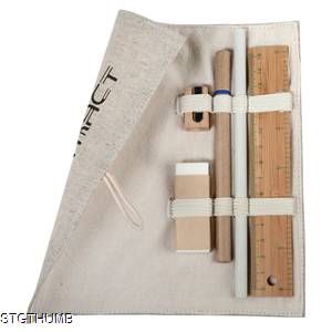Picture of BAMBOO STATIONERY SET.