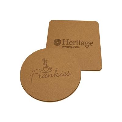 Picture of ECO NATURAL LEATHER COASTER.