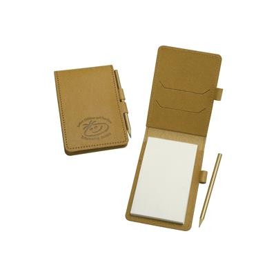 Picture of ECO NATURAL LEATHER MINI NOTE PAD