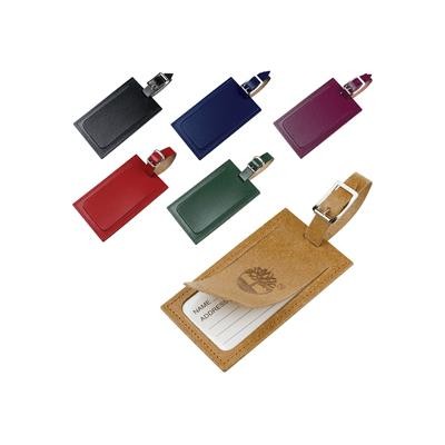 Picture of ECO NATURAL LEATHER LUGGAGE TAG.