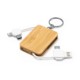 GASLY BAMBOO KEYRING image 2