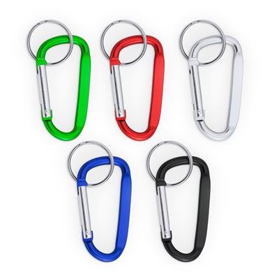 Picture of PALE ALUMINIUM CARABINER.