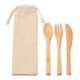 COLMER BAMBOO CUTLERY POUCH image 2