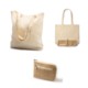 RAKU FOLDABLE COTTON JUTE BAG image 2