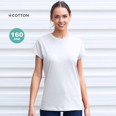 Picture of LADIES WHITE T-SHIRT SEIYO