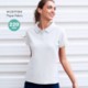Picture of WOMEN WHITE POLO SHIRT KOUPAN