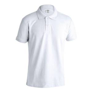 Picture of ADULT WHITE POLO SHIRT KEYA MPS180