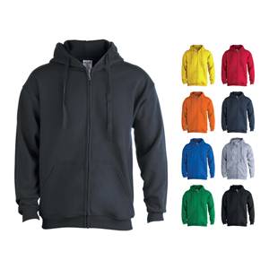 Picture of ADULT HOODED HOODY + ZIPPER SWEATSHIRT KEYA SWZ280.