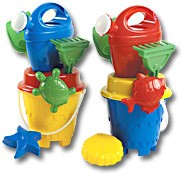 Picture of CHILDRENS CASTLE BEACH BUCKET & SPADE SET.