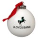 Picture of CHRISTMAS TREE BAUBLE in White
