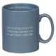 CAMBRIDGE CERAMIC POTTERY MUG in Grey image 2