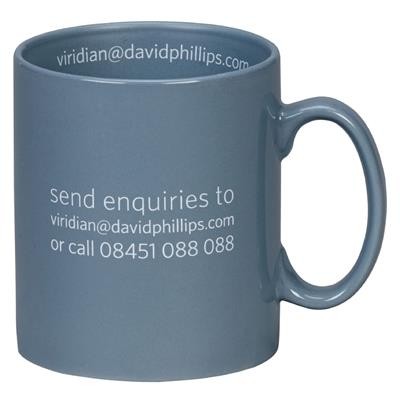 Picture of CAMBRIDGE CERAMIC POTTERY MUG in Grey