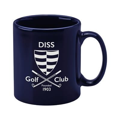 Picture of CAMBRIDGE CERAMIC POTTERY MUG in Midnight Blue