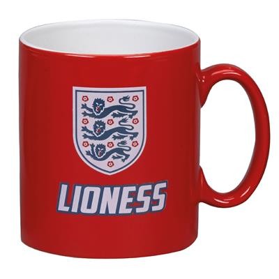 Picture of CAMBRIDGE DUO CERAMIC POTTERY MUG in Red & White Inside