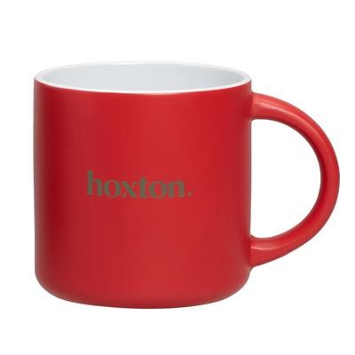 Picture of HOXTON MUG in Red Matt Duo Glaze