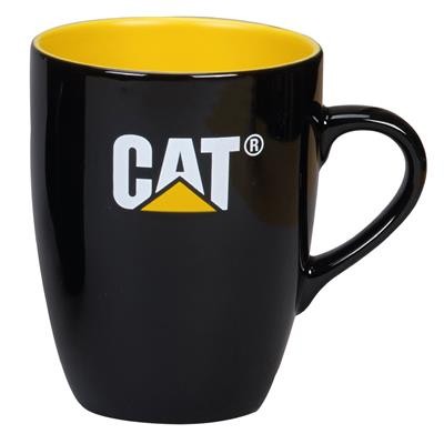 Picture of MARROW CERAMIC POTTERY MUG in Black & Yellow