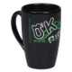 TATE CERAMIC POTTERY MUG in Black image 2