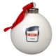 Picture of CHRISTMAS TREE BAUBLE in White