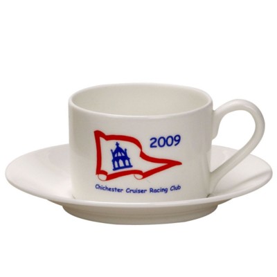 Picture of STERLING BONE CHINA CUP & SAUCER in White
