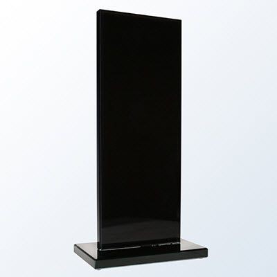 Picture of BLACK HONORARY RECTANGULAR GLASS AWARD