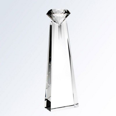 Picture of OPTIC CRYSTAL DIAMOND GODDESS AWARD.