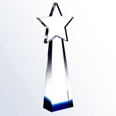 Picture of BLUE STAR GLASS GODDESS AWARD.