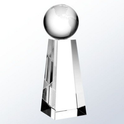 Picture of TOP OF THE WORLD GLASS GLOBE AWARD