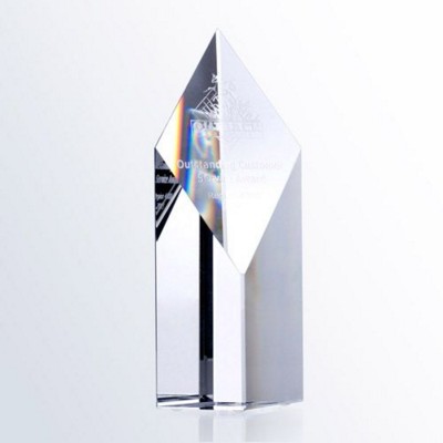 Picture of SUPER DIAMOND TOWER GLASS AWARD.