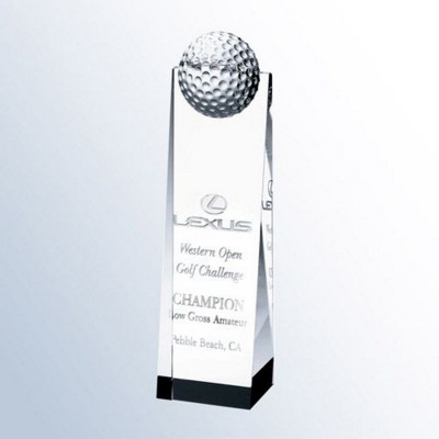 Picture of OPTICAL CRYSTAL GLASS GOLF BALL TOWER AWARD
