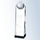 Picture of OPTICAL CRYSTAL GLASS GLOBE TOWER AWARD