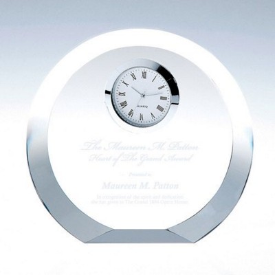 Picture of GLASS CIRCLE CLOCK