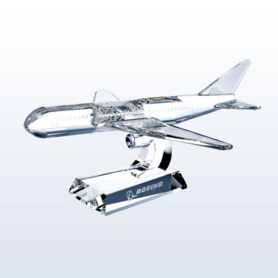 Picture of OPTIC CRYSTAL AEROPLANE MODEL AWARD