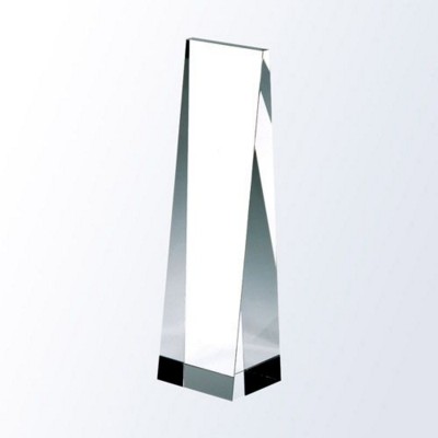 Picture of RECTANGULAR TOWER GLASS AWARD.