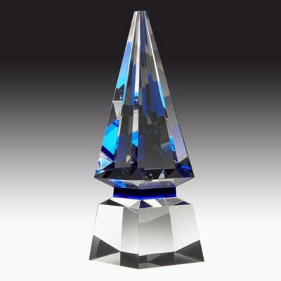 Picture of BLUE SPIRE GLASS AWARD