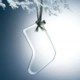 Picture of JADE GLASS ORNAMENT STOCKING