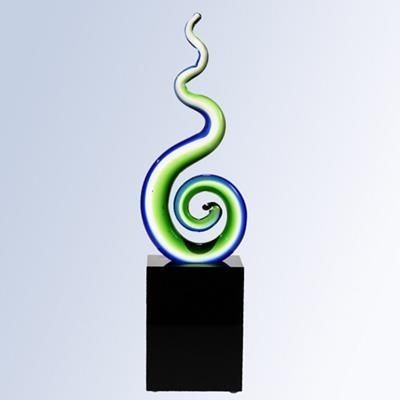 Picture of GREEN SPIRAL AWARD.